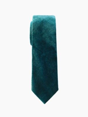 DESERT BLUE VELVET TIE