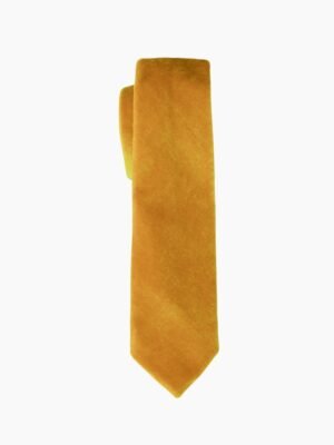 Golden Sunflower Velvet Tie Set