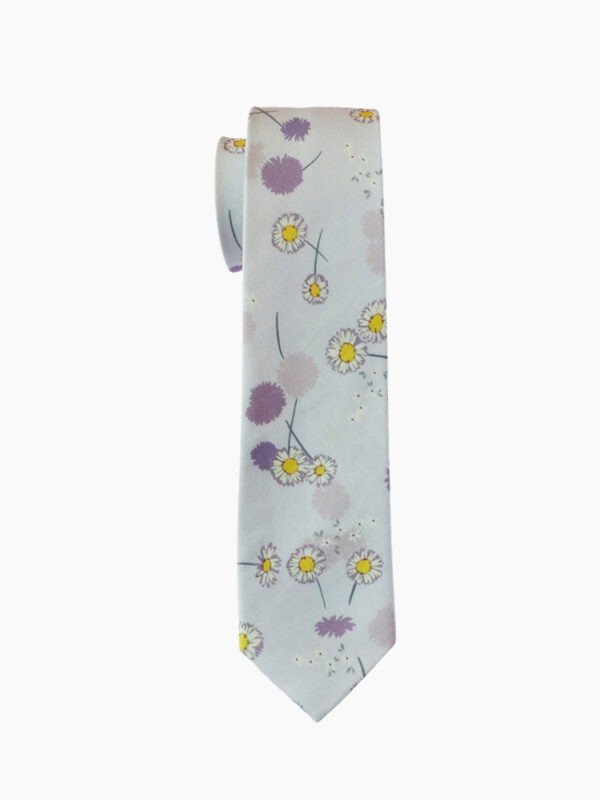 LAVENDER DAISY NECKTIE SUIT