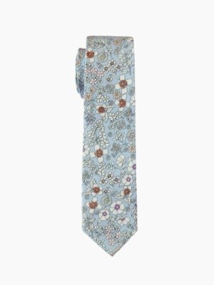 Morning Sky Floral Cotton Tie Set