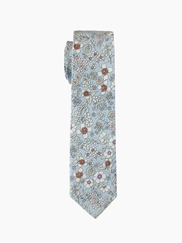 Morning Sky Floral Cotton Tie Set