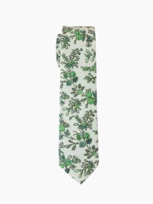 HUNT GREEN LEAF NECKTIE SUIT