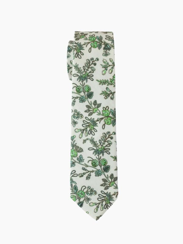 HUNT GREEN LEAF NECKTIE SUIT