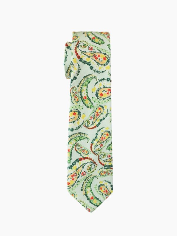 MINT PAISLEY NECKTIE SUIT