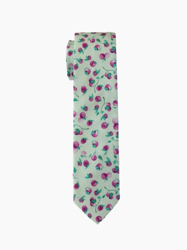 PURPLE PLUMS NECKTIE SUIT
