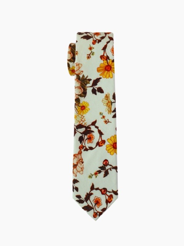 MIST SUNFLOWER NECKTIE SUIT