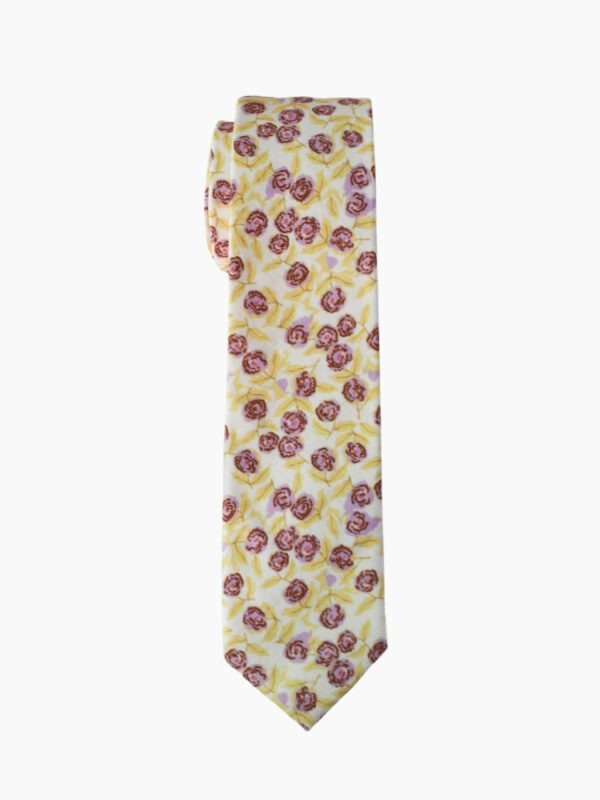 DESERT ROSE GRASS LEAF TIE SUIT