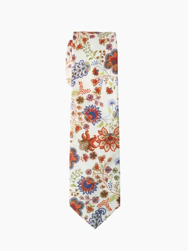 MOSAIC FLORAL MEN'S TIE SUIT