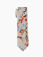 SKY BLUE FLORAL MEN'S TIE SUIT