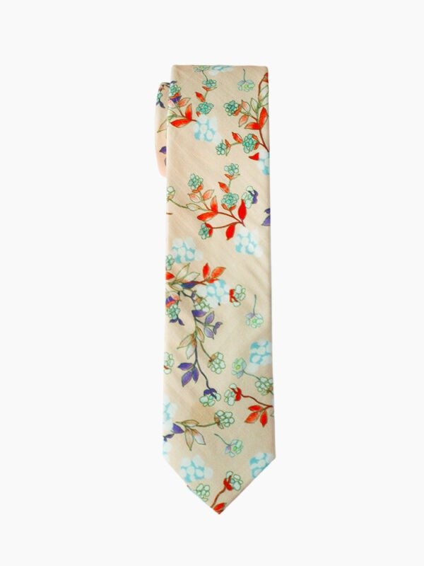 ROSE PETAL FLORAL MEN'S TIES SUIT
