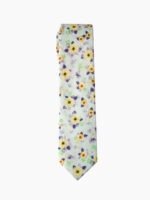 PURPLE FLORAL MEN'S TIE SUIT