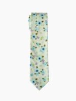 PURPLE FLORAL MEN'S TIE SUIT