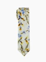 SKY BLUE FLORAL MEN'S TIE SUIT