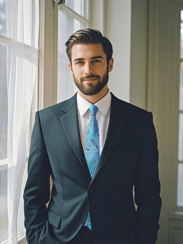 TIFFANY PAISLEY MEN'S TIE