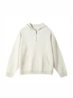 MAN'S HALF - ZIP HOODED KNIT SWEATER | 4 - COLORS