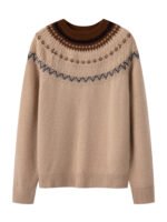 LUXURY CASHMERE FAIR ISLE SWEATER