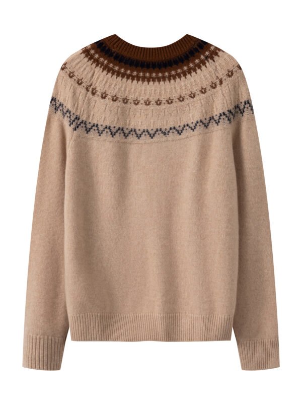 LUXURY CASHMERE FAIR ISLE SWEATER