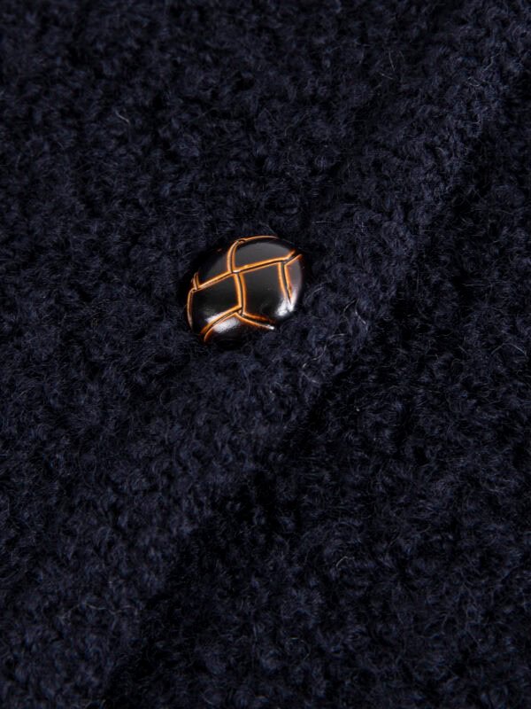 WOOL BLEND BUTTON - FRONT VEST | 3 COLORS (Black, Navy, Ivory)