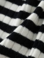 LUXURY CASHMERE STRIPED LUXURY SWEATER