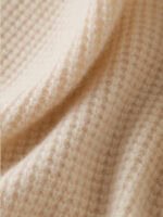 SOFT CASHMERE TOUCH CREW NECK SWEATER - BEIGE & CAMEL