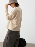 ABLE-KNIT SOFT TOUCH CASHMERE CREW NECK SWEATER (2 COLORS)
