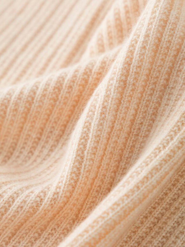 Premium Cashmere Half-Zip Polo Sweater - Luxury Oversize Knit Top