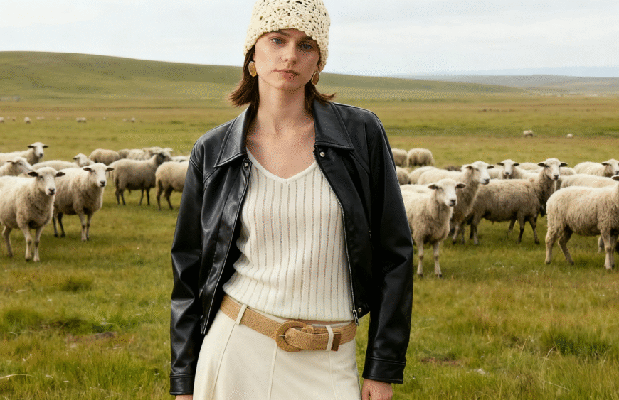 Pure Cashmere V-Neck Ribbed Camisole – Old Money Chic Pasture View - Pure Material