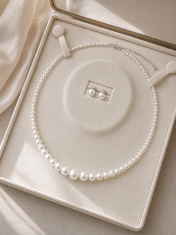 Aurora Graduated Freshwater Pearl Necklace