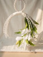 Pearl Lily Bridal Bouquet