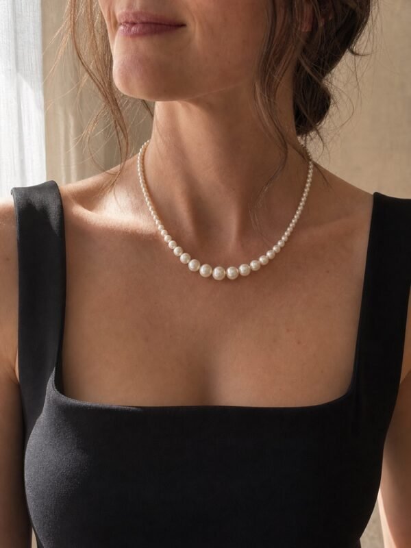Aurora Graduated Freshwater Pearl Necklace
