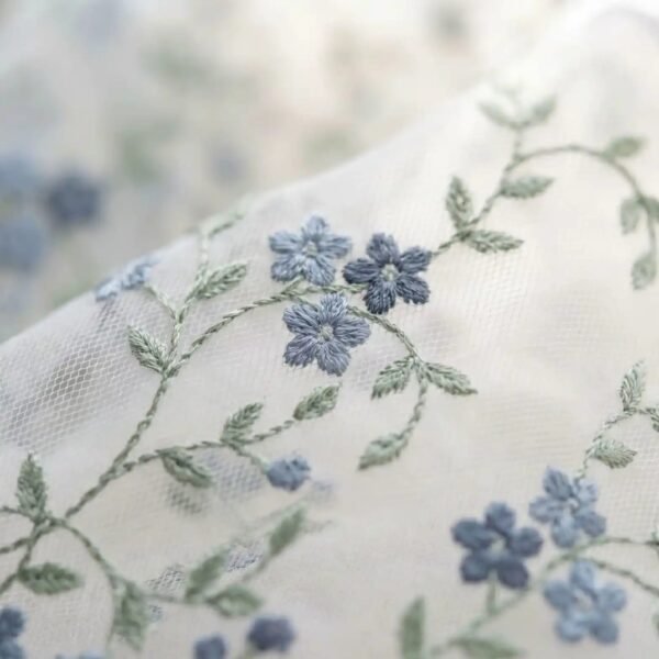 Sample - Embroidered Bridal Hair Detail