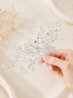 Crystal Floral Bridal Hair Vine