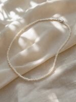 Natural Saltwater Keshi Pearl Necklace