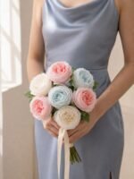 Serene Grace Real Touch Artificial Garden Rose Stem