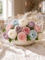 Serene Grace Real Touch Artificial Garden Rose Stem