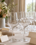 Personalized Wedding Wine Glasses | Custom Name Toasting Set