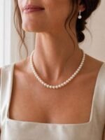 Freshwater Pearl Necklace & Earring Gift Set